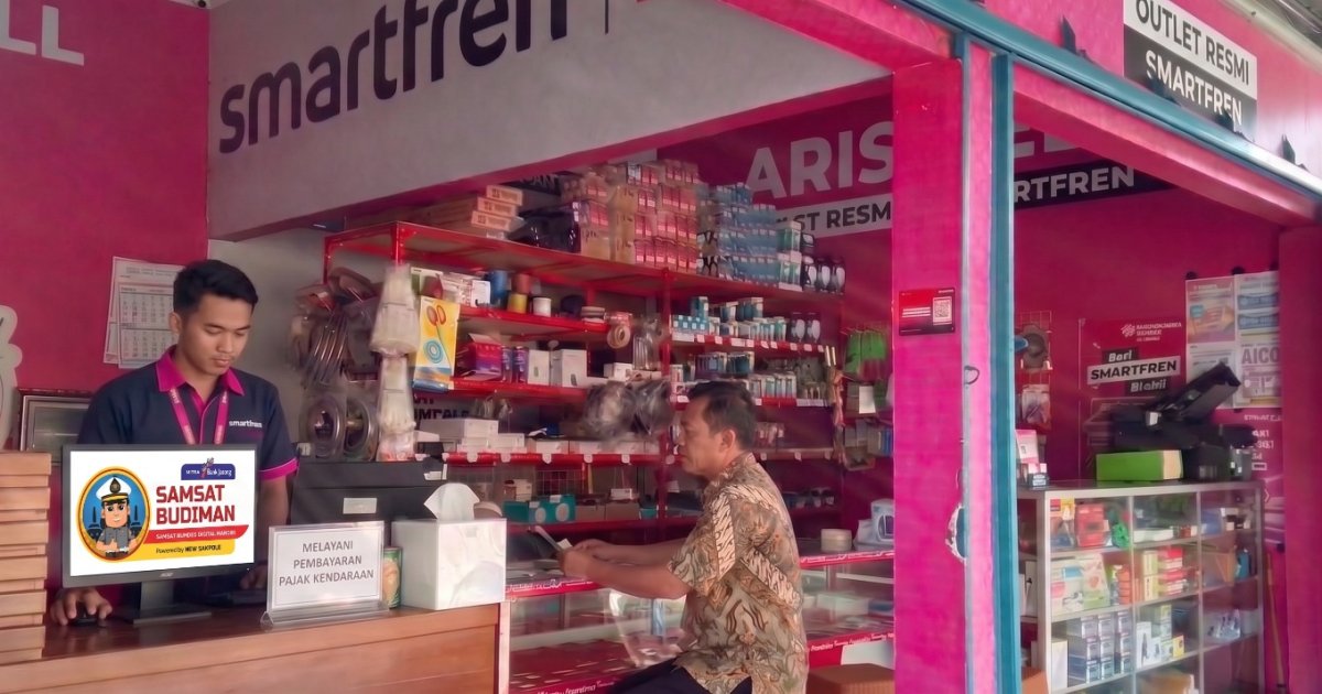 Aris Cell Komtek Bermitra dengan BUMDesa Margasari Mandiri, Resmi Layani Pembayaran Pajak Kendaraan SAMSAT BUDIMAN
